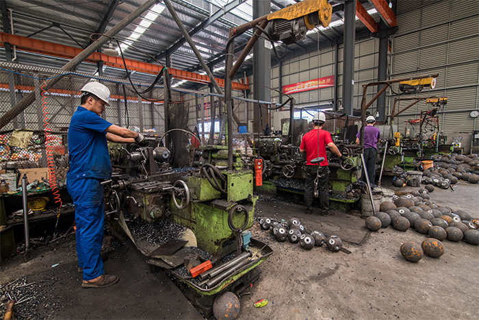 吴忠网架配件车间